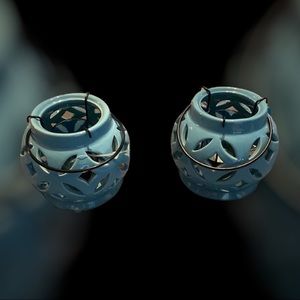 Ceramic tea lite holder